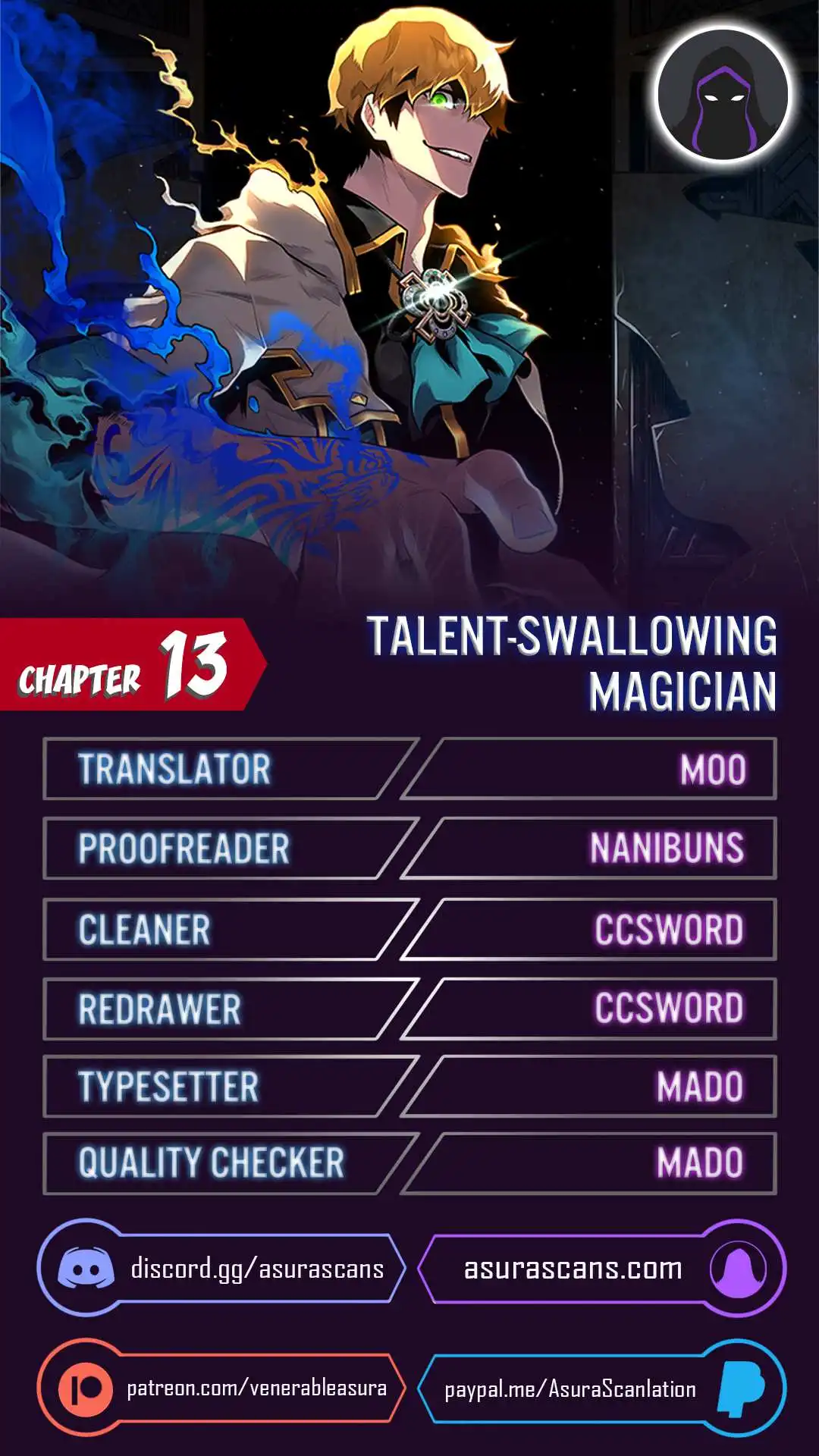 Talent-Swallowing Magician Chapter 13 1